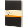 Užrašų knygutė Moleskine Cahier 19x25cm, linijomis, minkštu viršeliu, juodos spalvos, 3 vnt