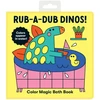 KNYGA Mudpuppy Rub-a-Dub Dinos! Color Magic Bath Book