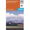 KNYGA Ordnance Survey Ardnamurchan, Moidart, Sunart and Loch Shiel
