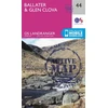 KNYGA Ordnance Survey Ballater, Glen Clova