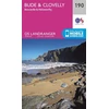 KNYGA Ordnance Survey Bude &amp; Clovelly, Boscastle &amp; Holsworthy