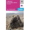 KNYGA Ordnance Survey Carlisle & Solway Firth, Gretna Žalias