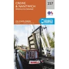KNYGA Ordnance Survey Crewe and Nantwich, Whitchurch and Tattenhall
