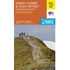 KNYGA Ordnance Survey Crieff, Comrie &amp; Glen Artney, Strathearn &amp; Auchterarder