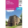 KNYGA Ordnance Survey Derby &amp; Burton Upon Trent