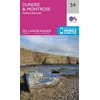 KNYGA Ordnance Survey Dundee &amp; Montrose, Forfar &amp; Arbroath