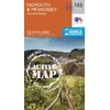 KNYGA Ordnance Survey Falmouth and Mevagissey, Truro and St Mawes