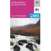 KNYGA Ordnance Survey Glen Orchy &amp; Loch Etive
