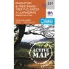 KNYGA Ordnance Survey Knighton and Presteigne Tref-y-Clawdd a Dyffryn Elan