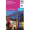 KNYGA Ordnance Survey Preston &amp; Blackpool, Lytham