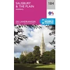 KNYGA Ordnance Survey Salisbury & the Plain, Amesbury