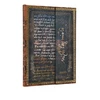 KNYGA paperblanks 2026 Michelangelo, Handwriting (Embellished Manuscripts Collection) Midi 12-month Vertical Hardcover Flexi Dayplanner 2026 (Wrap Closure)