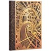 KNYGA paperblanks Chanin Spiral (New York Deco) Midi Lined Hardcover Journal