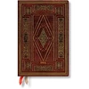 paperblanks First Folio (Shakespeare’s Library) Mini 12-month Horizontal Hardback Dayplanner 2025 (Elastic Band Closure)