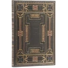 KNYGA paperblanks Onyx (Asterales) Midi Lined Hardback Journal (Elastic Band Closure)