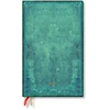 paperblanks Pacific Mėlyna Bold (Old Leather Collection) Maxi 12-month Horizontal Hardback Dayplanner 2025 (Elastic Band Closure)