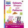KNYGA Peppa Pig Learn with Peppa: Colours, Shapes and Patterns sticker activity book