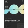 KNYGA Rachel Horton Core Statutes on Employment Law 2022-23