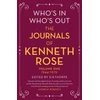 KNYGA Rose Kenneth Who's In, Who's Out: The Journals of Kenneth Rose