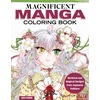 KNYGA Sara Stedner Magnificent Manga Coloring Book