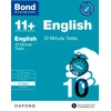KNYGA Sarah Lindsay Bond 11+ English 10 Minute Tests with Answer Support 8-9 metai (for GL Assessment & other 11 plus exams)