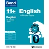 KNYGA Sarah Lindsay Bond 11+: English: 10 Minute Tests