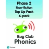 KNYGA Sarah Loader Bug Club Phonics Phase 2 Non-fiction Top Up Pack 6-pack (96 books)