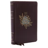 KNYGA Thomas Nelson KJV Holy Bible: Personal Size Giant Print with 43,000 Cross References, Deluxe Burgundy Leathersoft, Raudona Letter, Comfort Print: King James Version