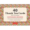 KNYGA Tuttle Tuttle Publishing Chiyogami, 40 Thank You Cards with Envelopes