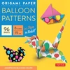 KNYGA Tuttle Tuttle Publishing Origami Paper Balloon Patterns 96 Sheets 6" (15 cm)