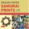 KNYGA Tuttle Tuttle Publishing Origami Paper - Samurai Prints - Small 6 3/4" - 48 Sheets