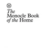 KNYGA Tyler Brule Monocle Book of Homes