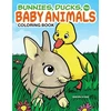 KNYGA Veronica Hue Bunnies, Ducks and Baby Animals Coloring Book