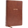 KNYGA Zondervan Publishing KJV, Foundation Study Bible, Large Print, Leathersoft, Brown, Raudona Letter, Comfort Print