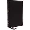KNYGA Zondervan Publishing KJV Holy Bible: Large Print Thinline, Juodas Goatskin Leather, Premier Collection, Raudona Letter, Comfort Print (Thumb Indexed): King James Version
