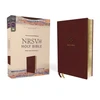 KNYGA Zondervan Publishing NRSVue, Holy Bible, Leathersoft, Burgundy, Comfort Print