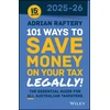 KNYGA Adrian Raftery 101 Ways to Save Money on Your Tax - Legally! 2025 - 2026