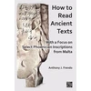 KNYGA Anthony J Frendo How to Read Ancient Texts