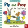 KNYGA Axel Scheffler Pip and Posy, Where Are You? At the Party (A Felt Flaps Book)