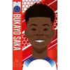 KNYGA Ben Lerwill Football Legends #9: Bukayo Saka