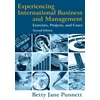 KNYGA Betty Jane Punnett Experiencing International Business and Management