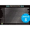 KNYGA Bookshop 2024 Moon Calendar Card (5 pack)