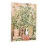 KNYGA Bookshop 2026 Cezanne's Terracotta Pots and Flowers Midi 18-month Horizontal Hardcover Flexi Dayplanner 2025-2026 (Elastic Band Closure)
