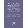 KNYGA Bookshop Al-Ghazali on Proper Conduct when Listening to Music and the Experience of Ecstasy