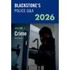 KNYGA Bookshop Blackstone's Police Q&amp;A Volume 1: Crime 2026