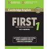 KNYGA Bookshop Cambridge English First 1 for Revised Exam from 2015 Student's Book with Answers