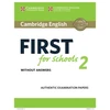 KNYGA Bookshop Cambridge English First for Schools 2 Student's Book without answers