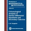 KNYGA Bookshop Cohomological Analysis of Partial Differential Equations and Secondary Calculus