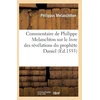 KNYGA Bookshop Commentaire de Philippe Melanchton Sur Le Livre Des Revelations Du Prophete Daniel (Ed.1555)