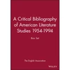 KNYGA Bookshop Critical Bibliography of American Literature Studies 1954-1994